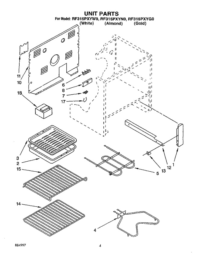 Diagram for RF315PXYW0