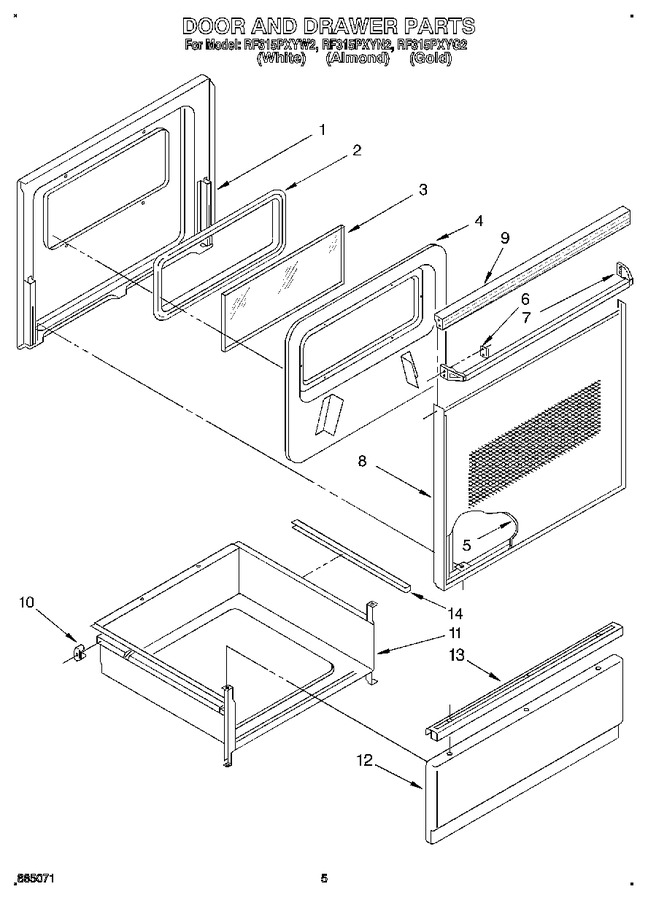 Diagram for RF315PXYG2