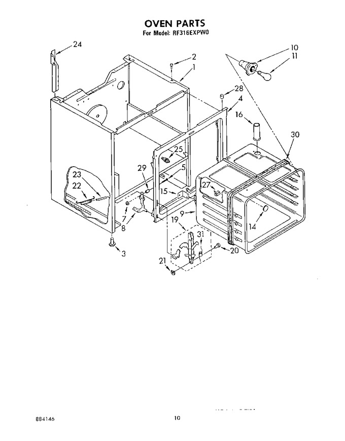 Diagram for RF316EXPW0