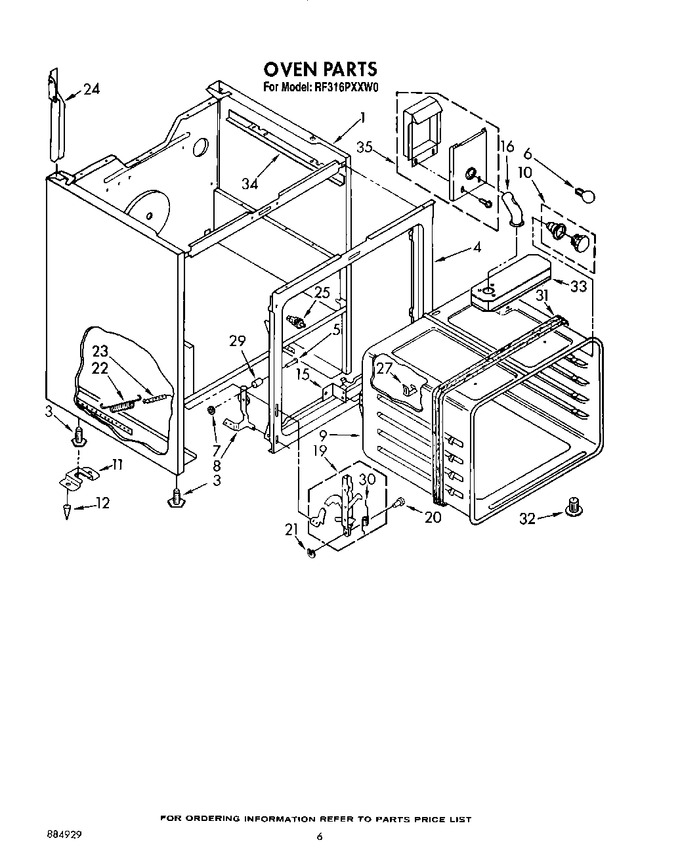 Diagram for RF316PXXW0