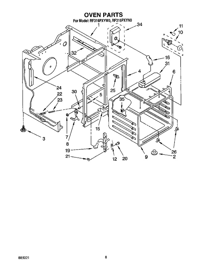 Diagram for RF316PXYN0