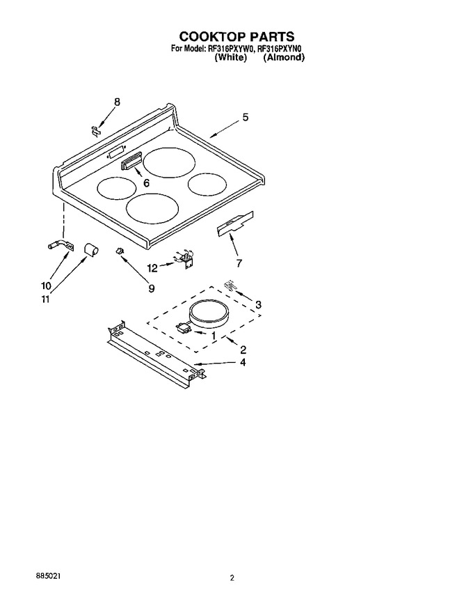 Diagram for RF316PXYN0