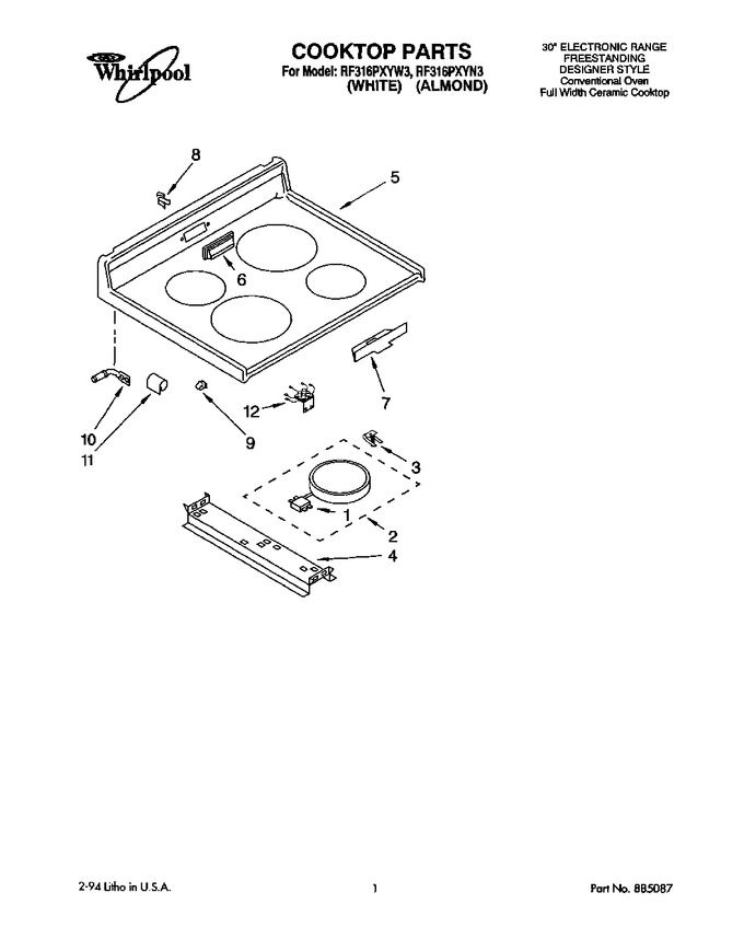 Diagram for RF316PXYW3