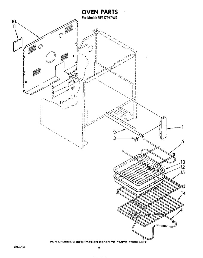 Diagram for RF317PXPW0