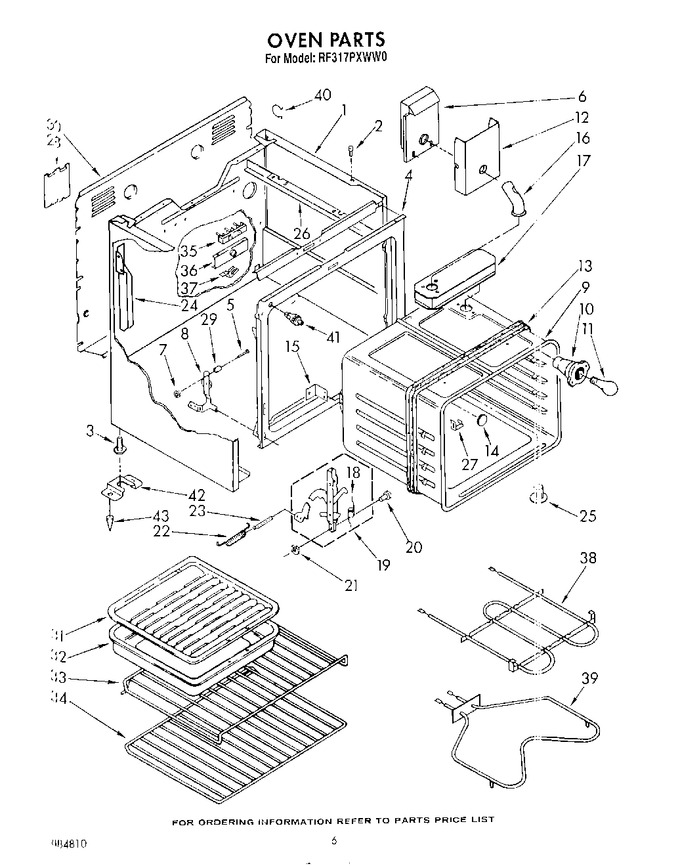 Diagram for RF317PXWW0