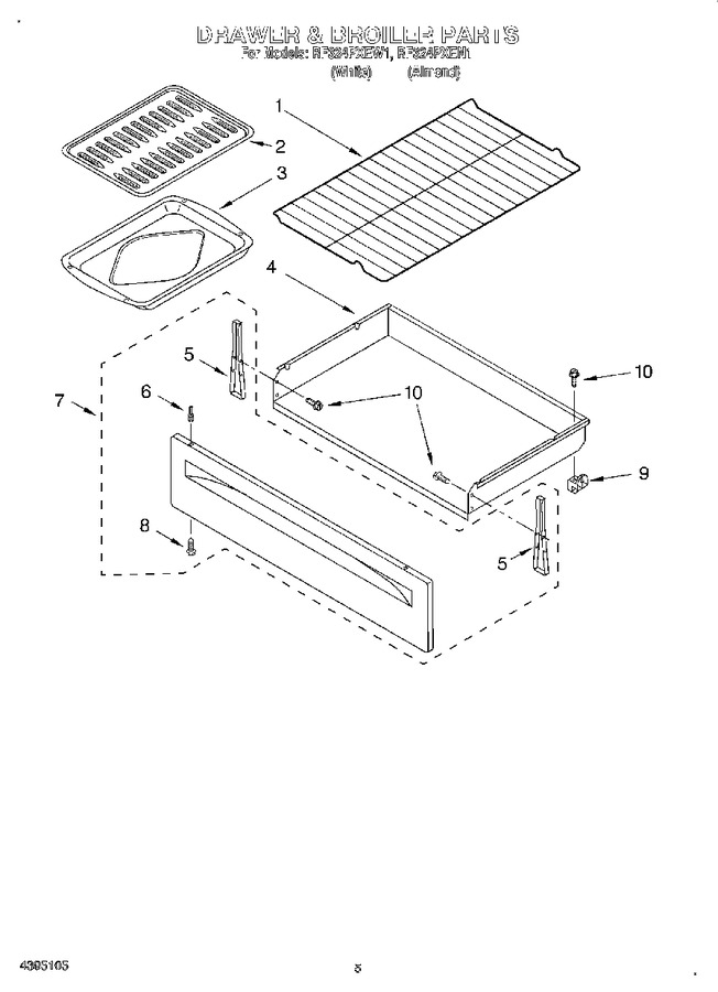 Diagram for RF324PXEW1