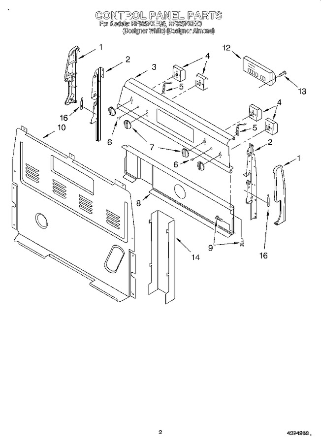 Diagram for RF325PXEZ0
