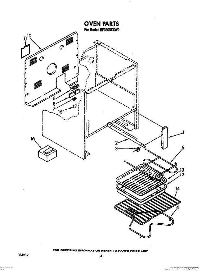 Diagram for RF3305XXN0