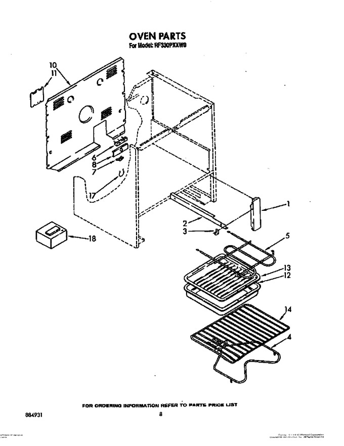 Diagram for RF330PXXW0