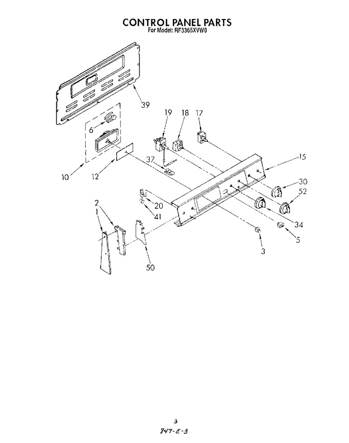Diagram for RF3365XVW0