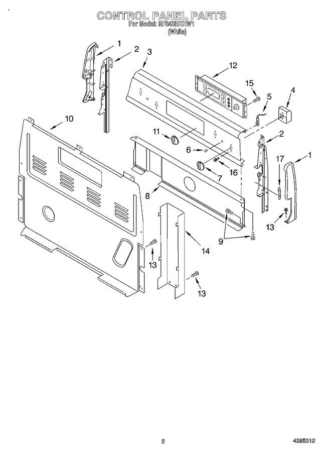 Diagram for RF340BXHW1
