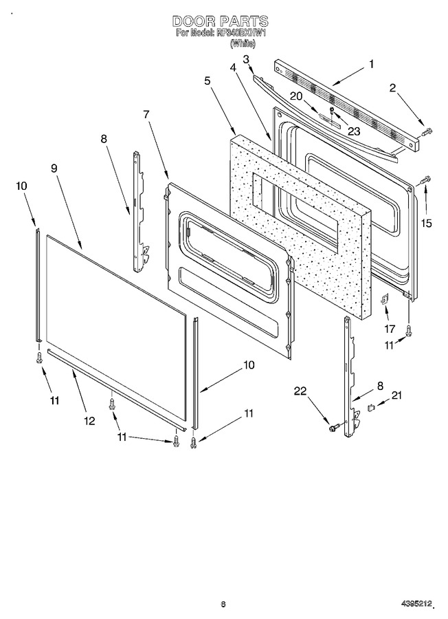 Diagram for RF340BXHW1