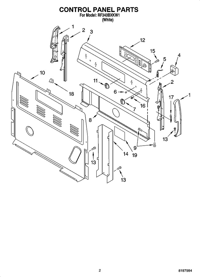 Diagram for RF340BXKW1
