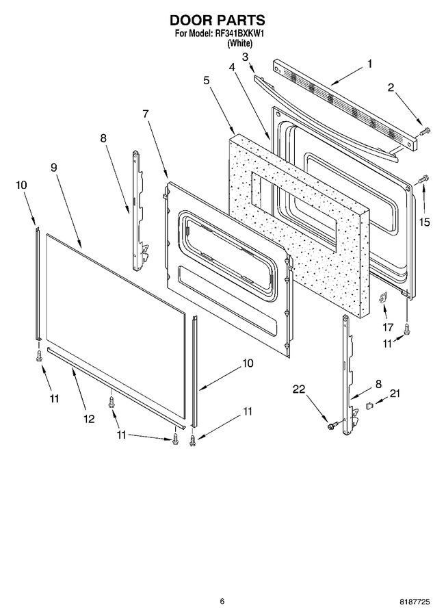Diagram for RF341BXKW1
