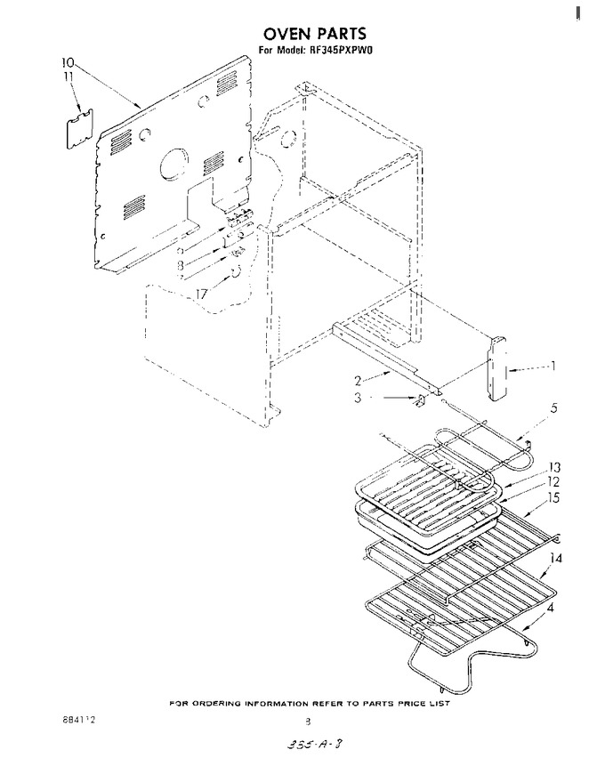 Diagram for RF345PXPW0