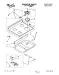 Diagram for 01 - Cooktop