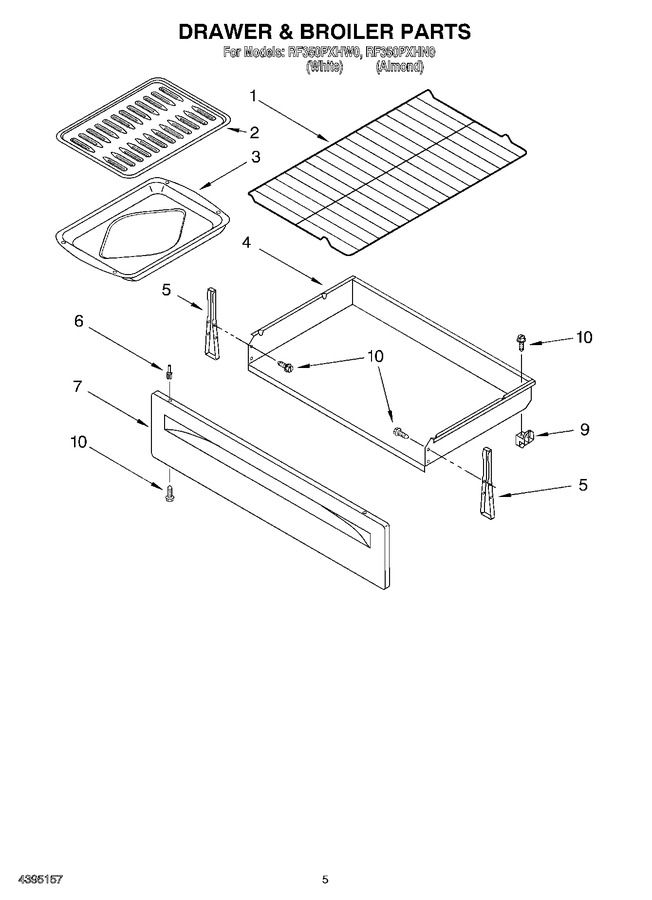 Diagram for RF350PXHW0