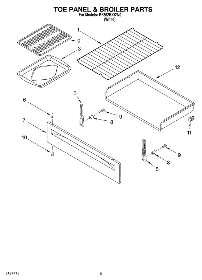 Diagram for RF352BXKW0