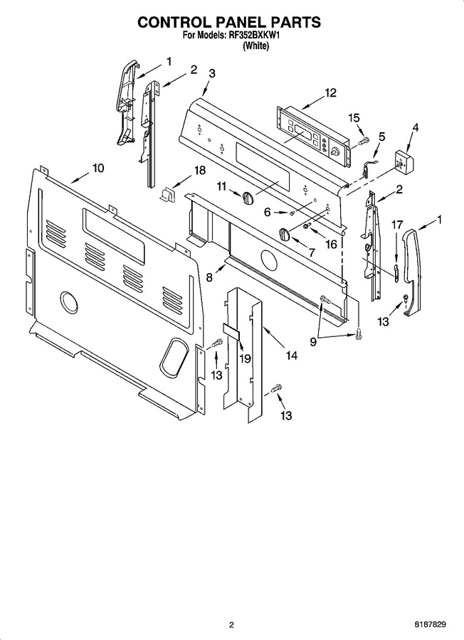 Diagram for RF352BXKW1