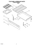 Diagram for 04 - Toe Panel & Broiler Parts