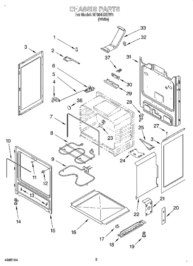 Diagram for RF354BXEW1