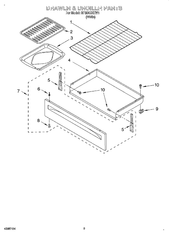 Diagram for RF354BXEW1