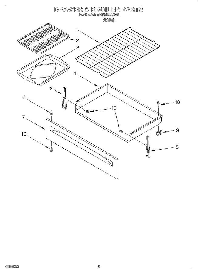 Diagram for RF354BXGW0