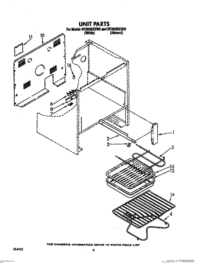 Diagram for RF360BXXW0