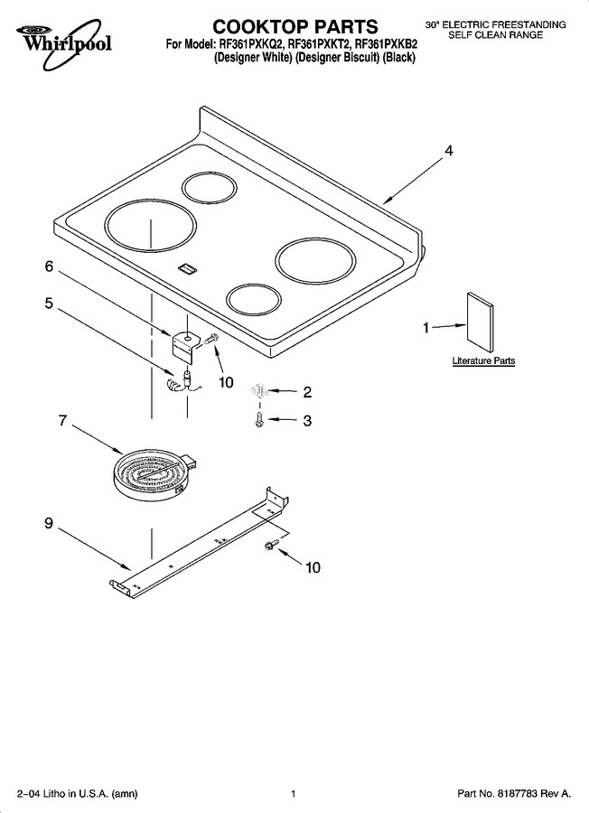 Diagram for RF361PXKQ2