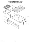 Diagram for 04 - Drawer & Broiler Parts