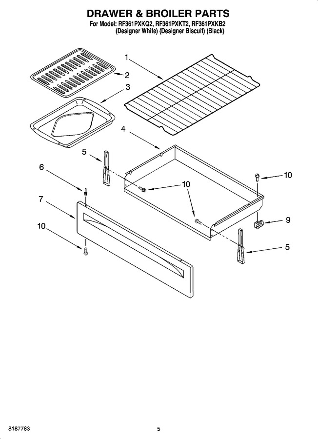 Diagram for RF361PXKQ2