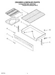Diagram for 04 - Drawer And Broiler