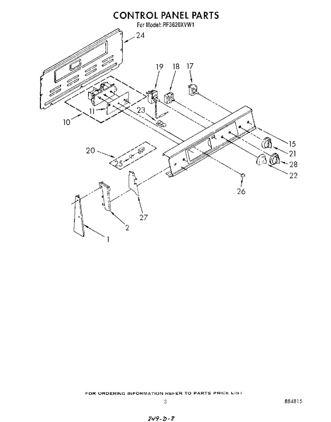 Diagram for RF3620XVN1