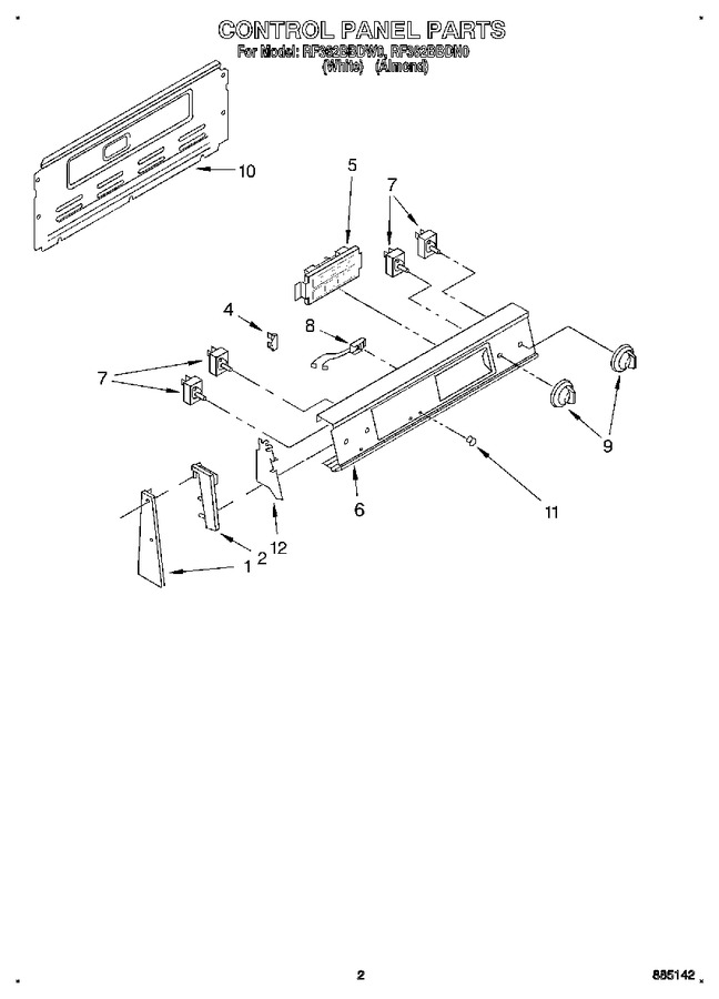 Diagram for RF362BBDW0