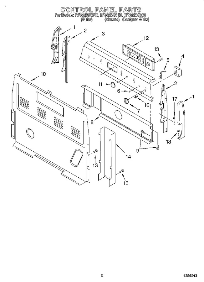 Diagram for RF362BXGN0
