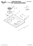 Diagram for 01 - Cooktop, Literature