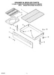 Diagram for 04 - Drawer & Broiler