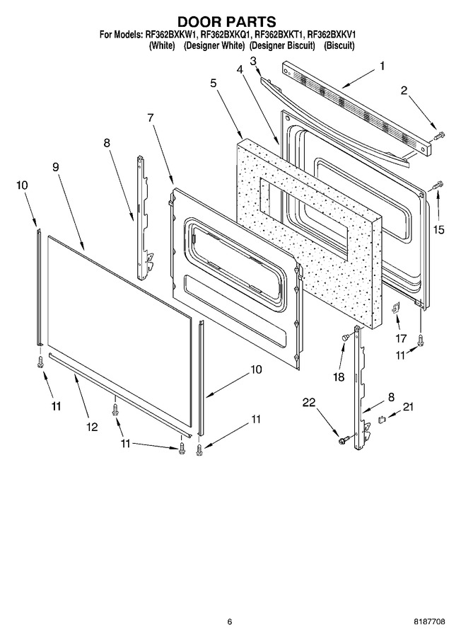Diagram for RF362BXKW1