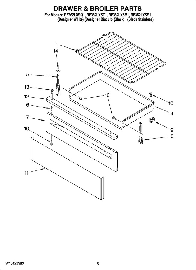 Diagram for RF362LXSS1