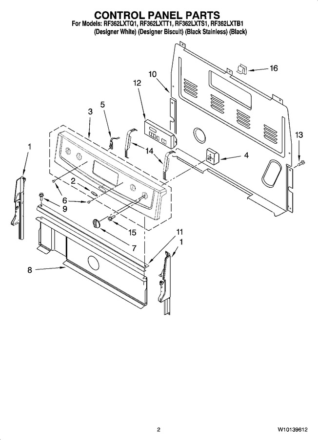 Diagram for RF362LXTS1