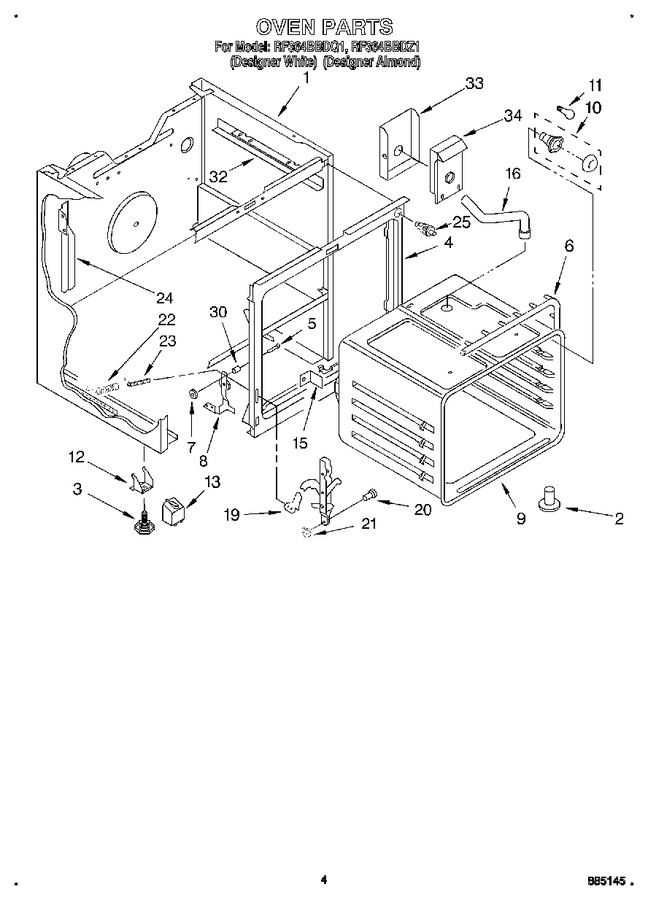 Diagram for RF364BBDZ1