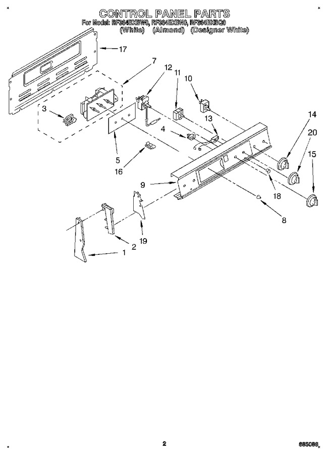 Diagram for RF364BXBN0