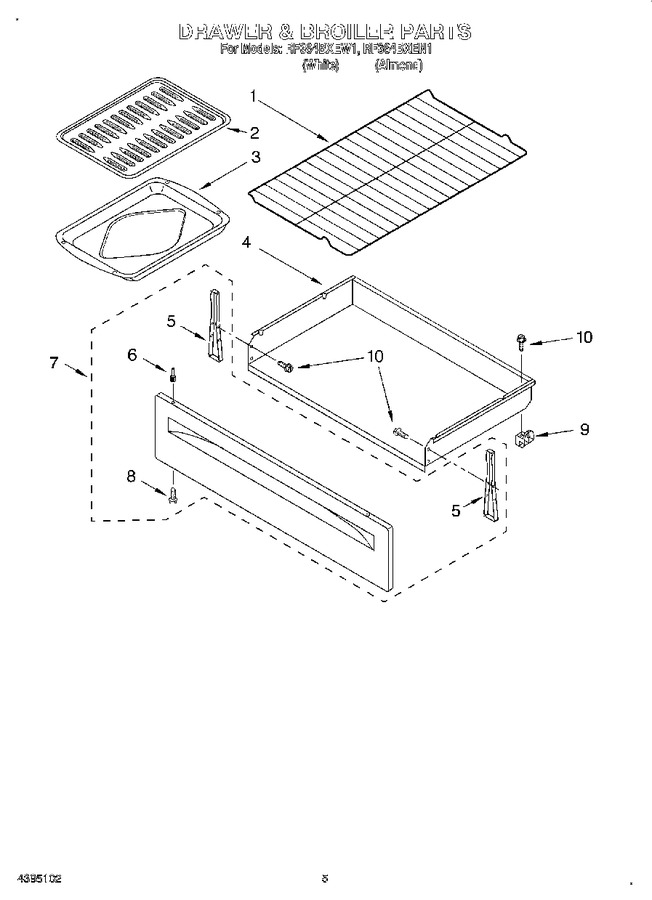 Diagram for RF364BXEN1
