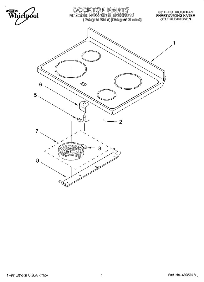 Diagram for RF364BXEZ0