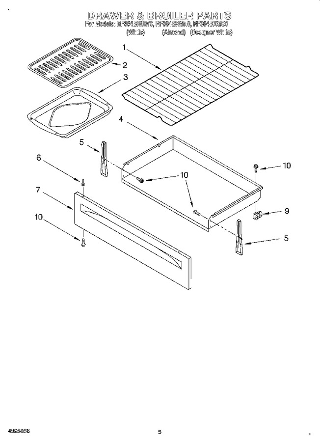 Diagram for RF364BXGN0