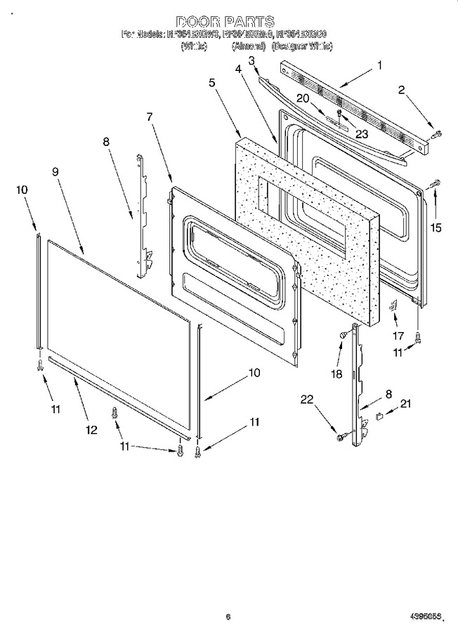 Diagram for RF364BXGN0