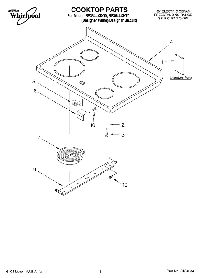 Diagram for RF364LXKT0