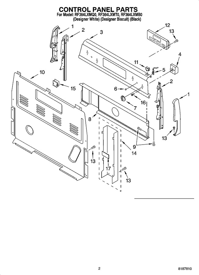 Diagram for RF364LXMB0