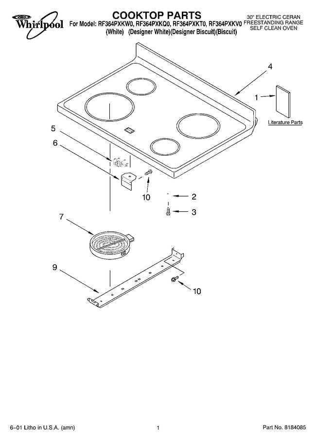 Diagram for RF364PXKT0