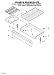 Diagram for 05 - Drawer And Broiler, Optional